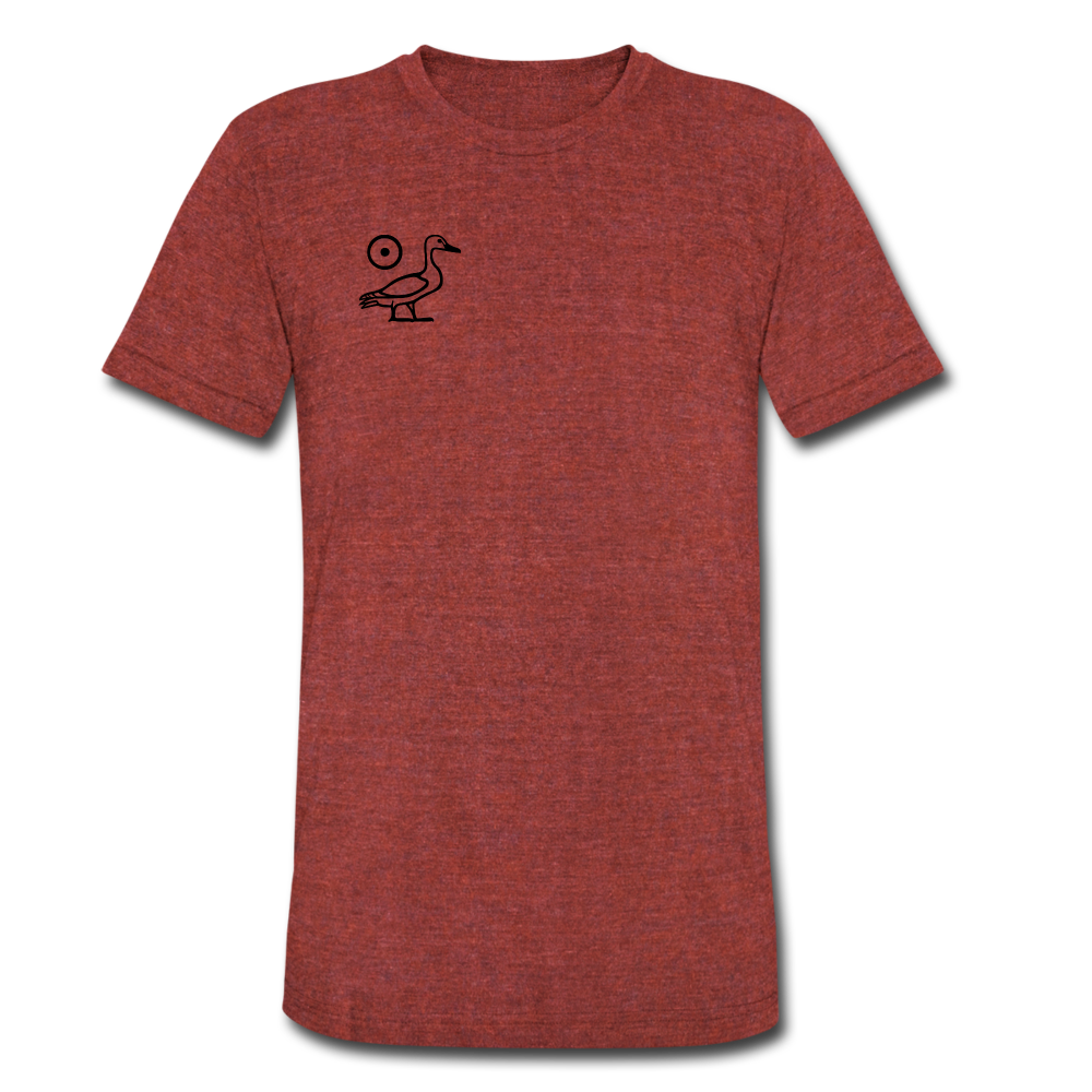 SaRa(Unisex Tri-Blend T-Shirt) - heather cranberry
