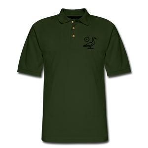 SaRa (Men's Pique Polo Shirt) - forest green