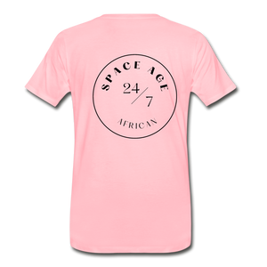 Space Age African(Men's Premium T-Shirt) - pink