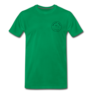 Space Age African(Men's Premium T-Shirt) - kelly green