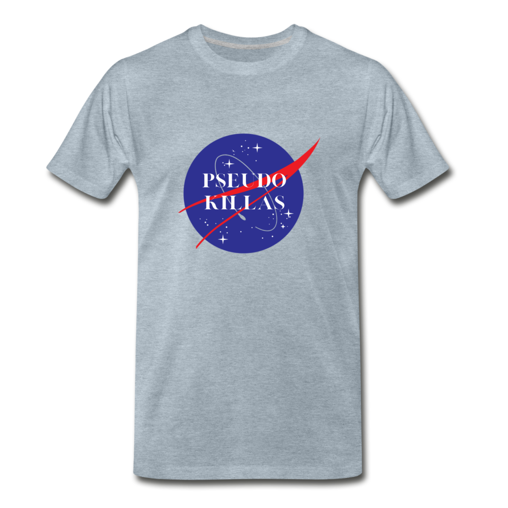 Pseudo Killas (Men's Premium T-Shirt) - heather ice blue