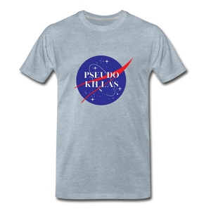 Pseudo Killas (Men's Premium T-Shirt) - heather ice blue
