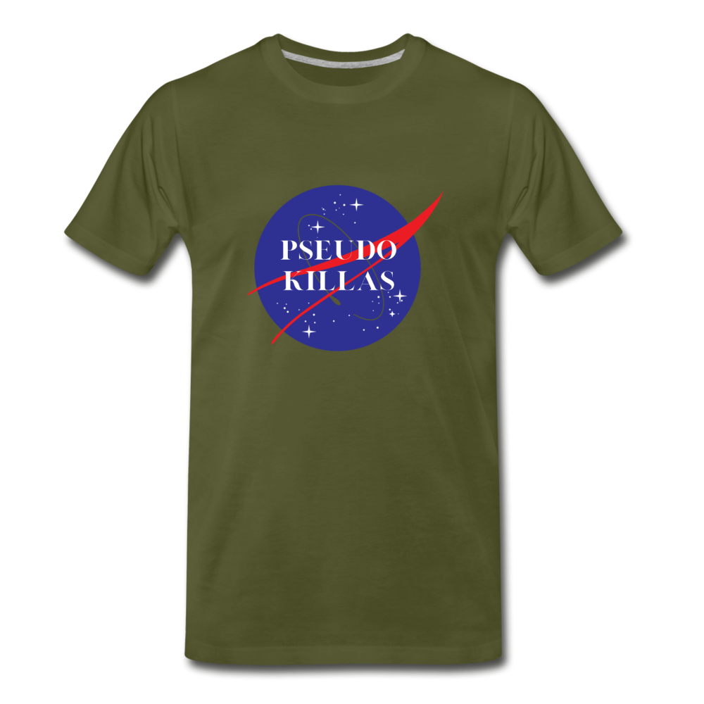 Pseudo Killas (Men's Premium T-Shirt) - olive green