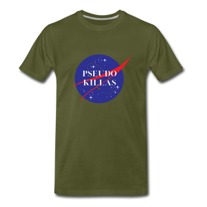Pseudo Killas (Men's Premium T-Shirt) - olive green
