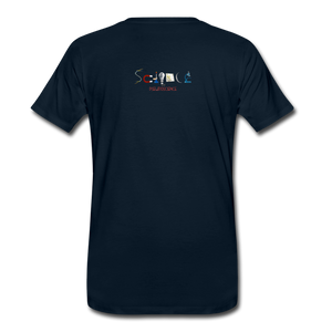 Pseudo Killas (Men's Premium T-Shirt) - deep navy