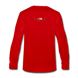 Pseudo Killas(Men's Premium Long Sleeve T-Shirt) - red