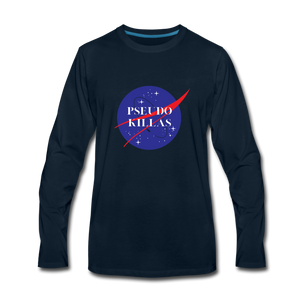Pseudo Killas(Men's Premium Long Sleeve T-Shirt) - deep navy