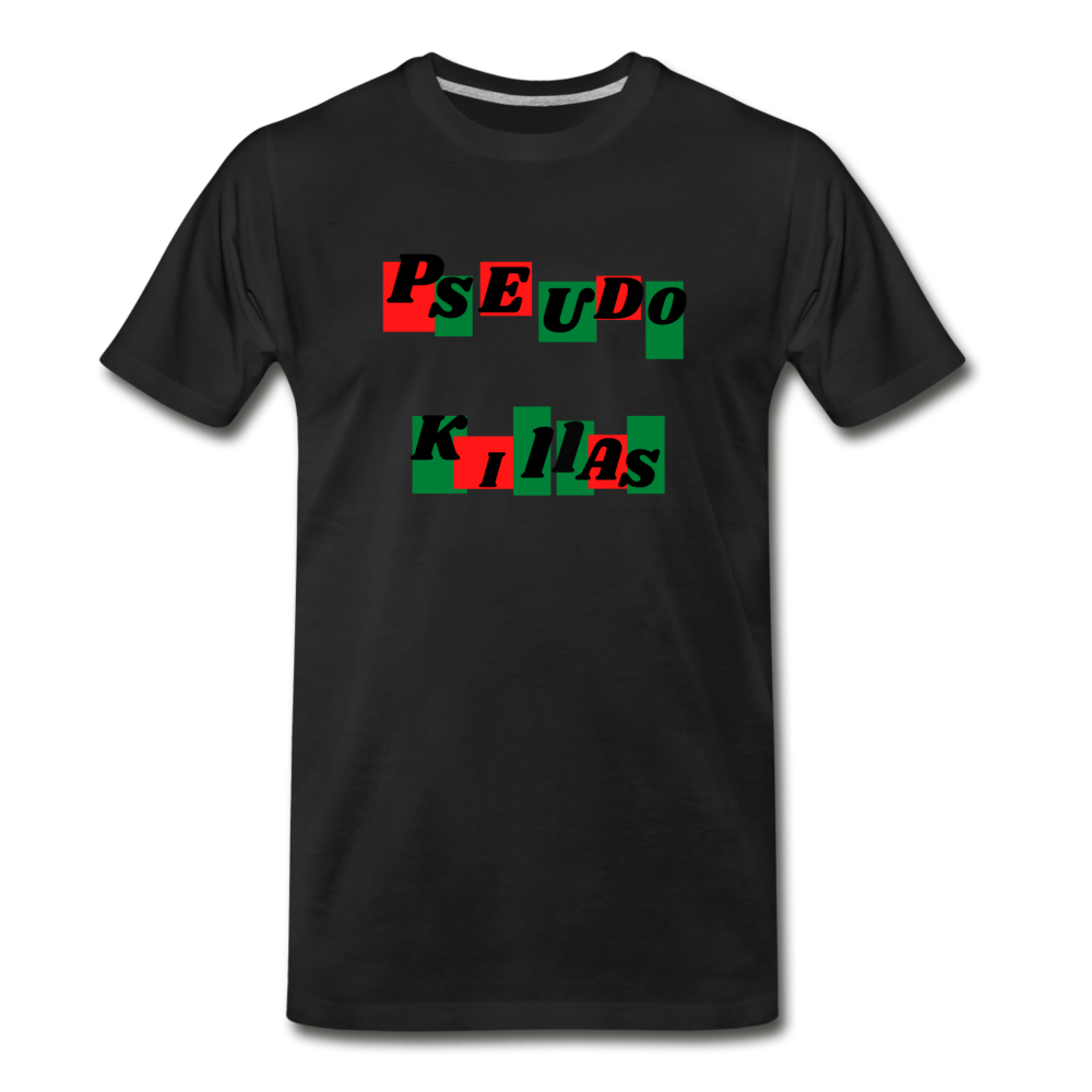 Pseudo Killas(Men's Premium T-Shirt) - black