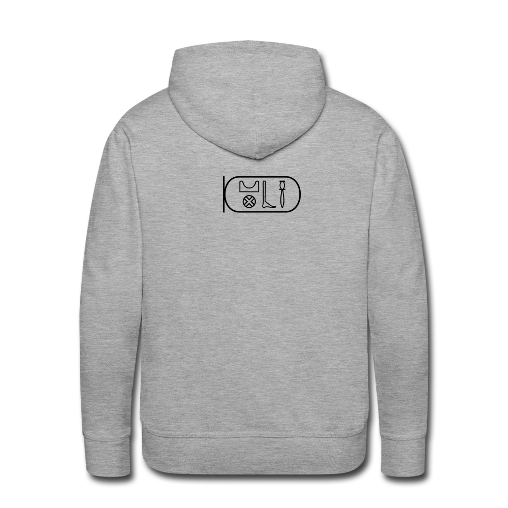 Men’s Premium Hoodie - heather grey