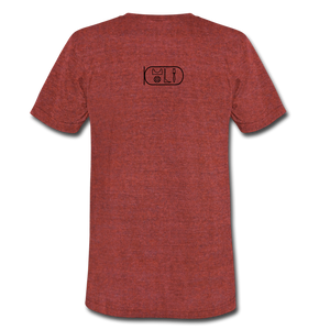 No Religion (Unisex Tri-Blend T-Shirt) - heather cranberry