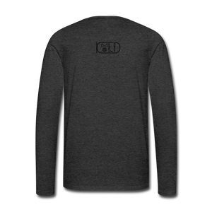 No Religion(Men's Premium Long Sleeve T-Shirt) - charcoal grey