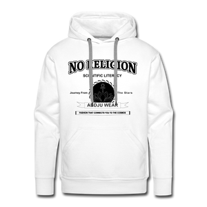 No Religion (Men’s Premium Hoodie) - white
