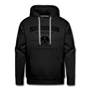 No Religion (Men’s Premium Hoodie) - black