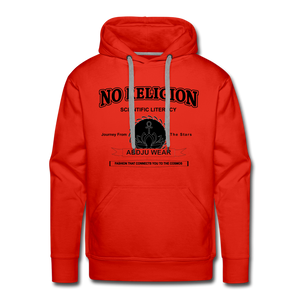 No Religion (Men’s Premium Hoodie) - red
