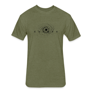 Pseudo Killas (Fitted Cotton/Poly T-Shirt by Next Level) - heather military green