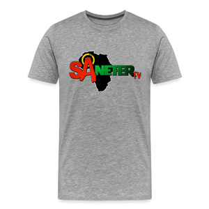 Sa neter (Men's Premium T-Shirt) - heather gray