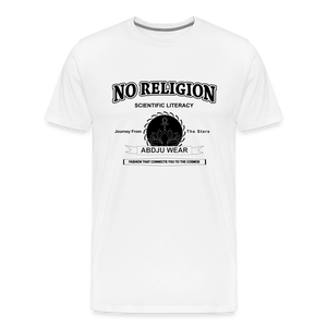 No Religion (Men's Premium T-Shirt) - white