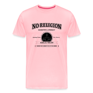 No Religion (Men's Premium T-Shirt) - pink