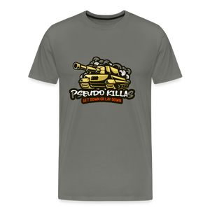 Pseudo Killas (Men's Premium T-Shirt) - asphalt gray