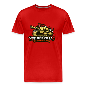 Pseudo Killas (Men's Premium T-Shirt) - red