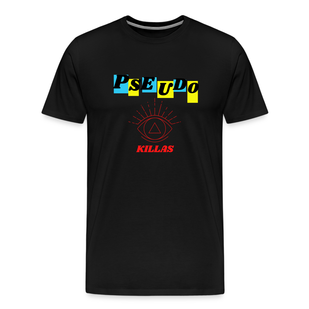 Pseudo Killas (Men's Premium T-Shirt) - black