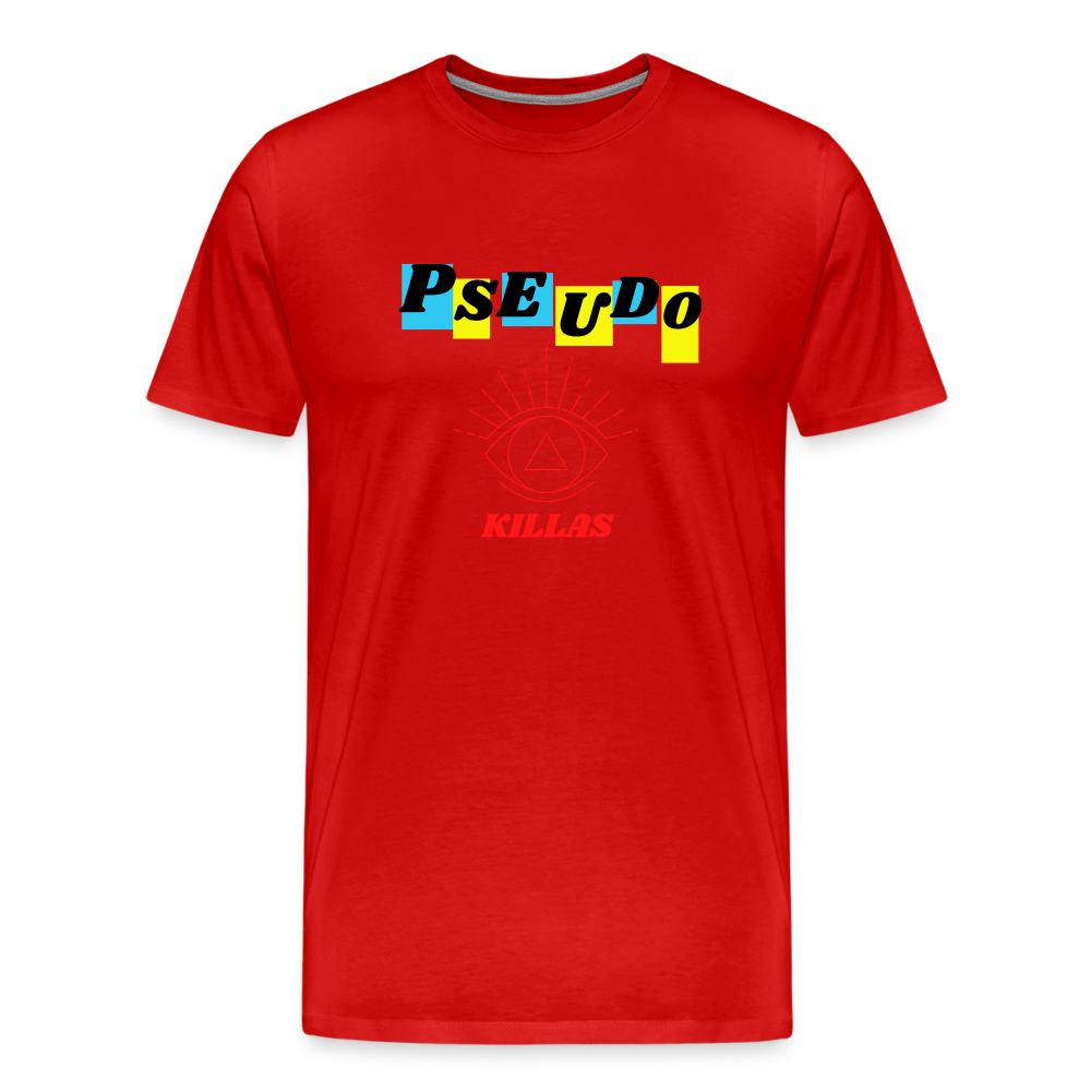 Pseudo Killas (Men's Premium T-Shirt) - red