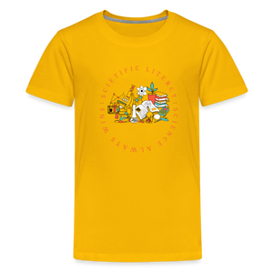 Scientific Literacy (Kids' Premium T-Shirt) - sun yellow