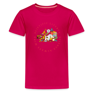 Scientific Literacy (Kids' Premium T-Shirt) - dark pink