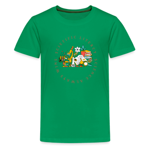 Scientific Literacy (Kids' Premium T-Shirt) - kelly green