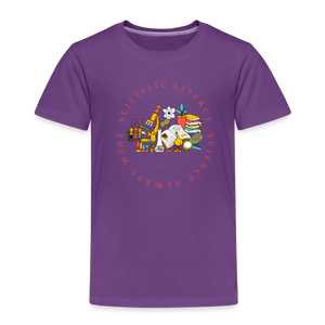 Scientific Literacy (Toddler Premium T-Shirt) - purple