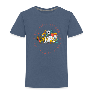 Scientific Literacy (Toddler Premium T-Shirt) - heather blue