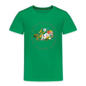 Scientific Literacy (Toddler Premium T-Shirt) - kelly green
