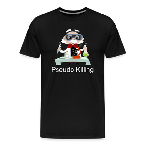 No Pseudo (Men's Premium T-Shirt) - black