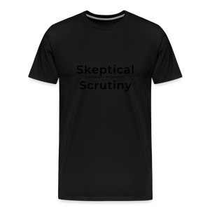 Community of Skeptics (Men's Premium T-Shirt) - black