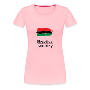 Skeptic (Women’s Premium T-Shirt) - pink