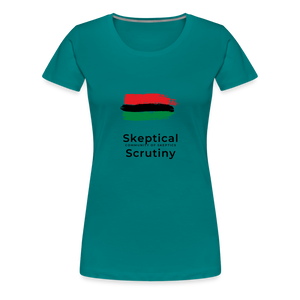 Skeptic (Women’s Premium T-Shirt) - teal