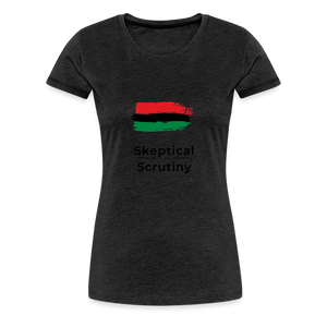 Skeptic (Women’s Premium T-Shirt) - charcoal grey