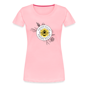 No Pseudo (Women’s Premium T-Shirt) - pink